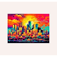 Amazon.com: Generic ZYANART US CITY Pop Art Wall Decoration